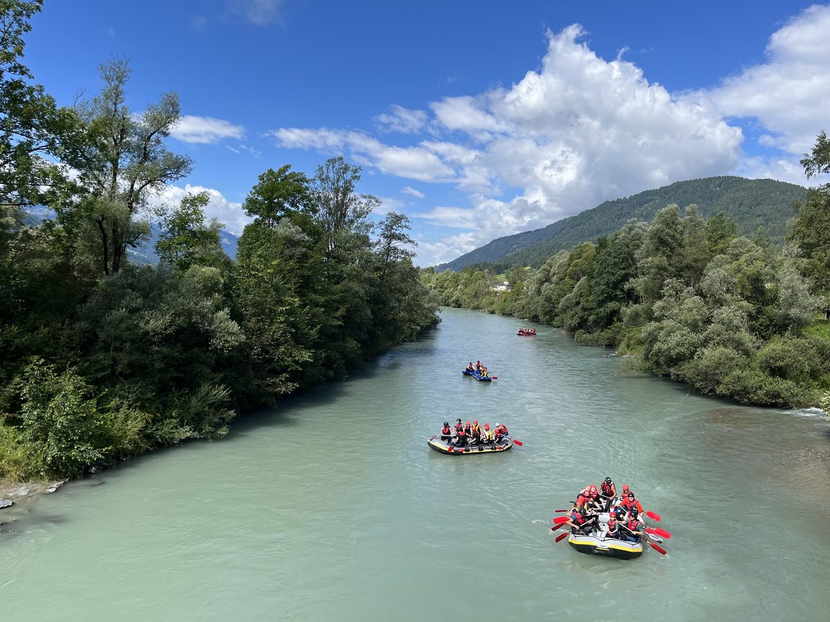 Rafting-Tour auf der Gail im Gailtal